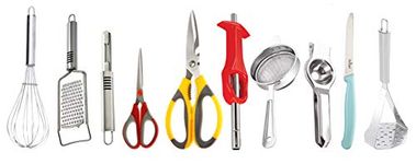 Petals Kitchen Scissor and Tools 10-Pieces Set