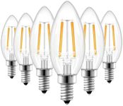 EDISHINE E12 LED Candelabra Bulb, 5