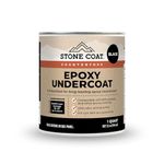 Black Epoxy Undercoat – Epoxy Paint and Primer Mix for Coating MDF, Plywood, and Porous Materials! Great for DIY Countertop Epoxy Kits! 1 Quart, 32 Fl Oz (Stone Coat Countertops)