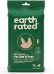 Earth Rated Pet Ear Wipes, Hypoalle