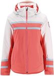 Spyder Womens Captivate Insulated Ski Jacket, Tropic, 8