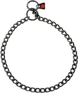Hs Sprenger HS Sprenger - collana di collegamento ritorto nero in acciaio inox - 180 g