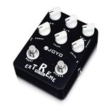 JOYO Metal Distortion Pedal with 3 Band EQ and Low-Mid-High Gain Boost for Electric Guitar Effect - Bypass (Extreme Metal JF-17)