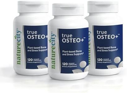 True-Osteo Plant Calcium Bone Support Supplement w AlgaeCal Vitamin K2 Magnesium (3)