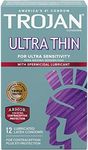 Trojan Ultra Thin Lubricated Latex 