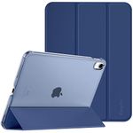 EasyAcc iPad 10th Generation Case, Slim Hard Back Shell, Protective Stand, Dark Blue