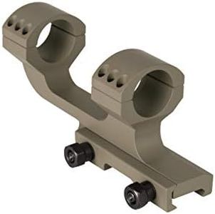 Monstrum Offset Cantilever Dual Ring Scope Mount | 1 inch Diameter | Flat Dark Earth