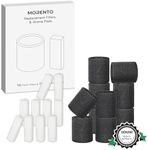 MORENTO Ultrasonic Cool Mist Humidifier Replacement Filters 10 Pack and Aroma Pads 10 Pack, Compatible with MR4102 and OYRGCIK Humidifiers