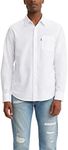 Levi's Men's Classic One Pocket Shirt, White, Medium