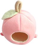 Blesiya Apple Hammock Ferret Rabbit Guinea Pig Rat Hamster Squirrel Mice Bed Toy House - Pink