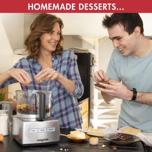 Magimix 4200XL Food Processor – Black, Large Capacity
