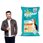 PETSTAR Mankind Adult Dry Dog Food| 10Kg| Chicken Flavour| Clinically Tested| Power of 20+ Ingredients