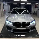 ChaoJin Auto Floor Mats for SUV/Truck, Containment Garage Car Mat for Snow, Mud, Rain(8ft 6in x 20ft), Black