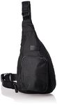 Vera Bradley Women's Reactive Mini Sling Backpack, Recycled Lighten, Black, One Size