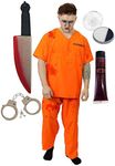 ZOMBIE CONVICT HALLOWEEN FANCY DRES