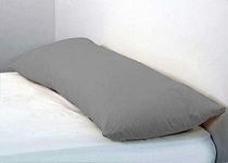 Adam Home Long Bolster Pillow & Pillow Case Body Pillow Neck Support - Grey - Double 4Ft 6Inch