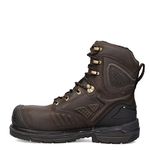 KEEN Utility Men’s CSA Philadelphia+ 8” 600G Insulated Composite Toe Waterproof Work Boots Construction Boots, Cascade Brown/Black, 12 D (Medium) US