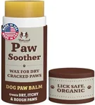 Natural Dog Company Paw Soother Balm, 2 oz. Stick, Dog Paw Cream and Lotion, Moisturizes & Soothes Irritated Paws & Elbows, Protects from Cracks & Wounds