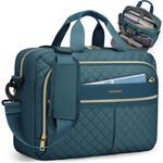 IGOLUMON 17 Inch Laptop Bag for Women Messenger Bag Work Bags for Women Computer Bag 17.3 Inch Laptop Briefcase for Business Office College Travel