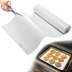 12IN x 8FT Silicone Baking Mat Roll - Cut to Any Size, Large Food Grade Silicone Sheet Heat Resistant for Oven Freeze Dryer Liner, Non-stick Pastry Mat, Non-slip Kitchen Countertop Protector, Reusable