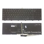 WeFly Laptop Keyboard for Dell Inspiron 15 3000 5000 3541 3542 3543 3551 3558 5542 5545 5547 5558 5559 Series Backlight (Black)