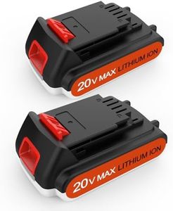 BECDXPal 2 Packs 3.5Ah Replacement Battery for Black and Decker 20V Battery LBXR20 LBXR2520 LBX20 LB2X3020 LB2X4020 Compatible with Black and Decker 20V Cordless Power Tools