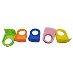 TOPBATHY 5 Pcs Drink Clips Bottle Buckle Holder Beer Cocktail Snap for Schooner Goblet Glasses Home Bar Kitchen Party Supplies