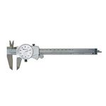 Mitutoyo 505-742 Dial Caliper, D6"TX, 0.1" per Rev, 0-6" Range, 0.001" Accuracy