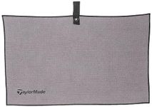 TaylorMade Microfiber Cart Towel (Gray) 15" x 24"