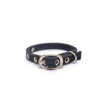 PetWale Cat Collar Black Denim