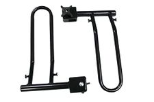 MaxxHaul 50582 Replacement 2-1/4" Wide Wheel Cradles for MaxxHaul 50027 Bike Rack - 2 Pieces,Black