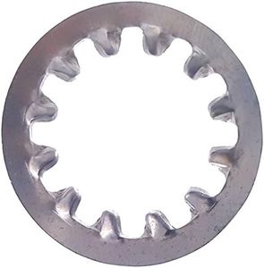 3/8" Internal Tooth Lock Washers, Stainless Steel 410, Plain Finish, Quantity 100 by Fastenere