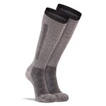 Fox River Snow Pack Over-The-Calf Merino Wool Socks (2 Pack), X-Large, Black