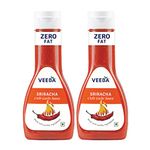 Veeba Sriracha Chilli Garlic Sauce, 320g - Pack of 2