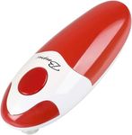 Electric Can Opener, Bangrui Safety One Touch Switch Cordless Automatic Can Opener, Electric Can Openers for Kitchen、Arthritis and Seniors, Best Kitchen Gadget for Almost All Size Can (Red)