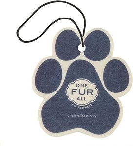 One Fur All Pet House Car Air Freshener - Moonlight Pack of 4 - Non-toxic Car Air Freshener - Pet-Friendly Air Freshener For Small Spaces & Car - Hanging Odor Eliminating Air Freshener