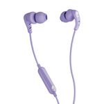 Skullcandy Set USB-C Wired Earbuds with Noise Isolating Fit, in-Line Microphone Call and Track Control for iPhone Android, Ear Gel Sizes Included for Custom Fit - Preppy Lavender