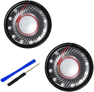 Komsunma Headphone Speaker Driver Replacement Parts for Beats Studio 2 Studio 3 Solo 2 Solo 3 Bose QC25 QC35 QC2 QC15 AC25 AC35 40mm Speaker Driver Headphone (1 Pair )