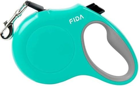 Fida Retractable Dog Leash Large Breed, Heavy Duty 16 ft Dog Walking Leash, up to 110 lbs, 360° Tangle Free, Teel