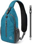 WATERFLY Small Hiking Sling Bag: Cr