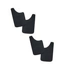 AUTONEST Car Rubber Mud Flaps (Set 4 Pcs) for Ford Figo Type 1 (2010-2014)