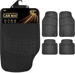 Nyxi 4 Piece Rubber Car Mat (Front 