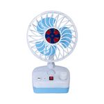 Drumstone 【SPECIAL OFFER DEAL WITH 12 YEARS WARRANTY Portable Adjustable Mini Personal Table Cooling Fan with LED Light Feature for Home, Office, Car, Indoor, Outdoor, and Travel Use