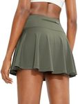 SANTINY Pleated Tennis Skirt for Wo