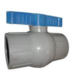 Heavy PVC Ball Valve For Household, Agriculture and Industrial Purpose (4", Plane)