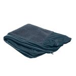 Furhaven Pet Dog Bed Cover | Faux Fleece & Chenille Soft Woven Traditional Sofa-Style Living Room Couch Pet Bed Cover for Dogs & Cats, Orion Blue, Large