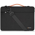 NIDOO Laptop Sleeve Shoulder Bag Case for 13.6" Macbook Air M2 2022/13" Macbook Air / 14" 13 inch MacBook Pro/Surface Pro 7 8 X / 12 inch Acer Chromebook 712/14" ThinkPad X1 Carbon Gen 9