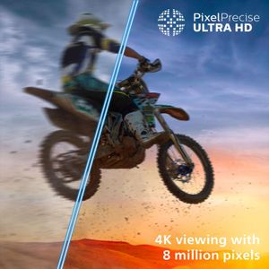 Philips Ambilight 55" 4K QLED Smart TV – Ultra HD, Dolby Atmos, Titan OS