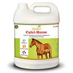 VETMIDO Calci-Horse - Calcium, Phosphorus & Vitamins Supplement for All Classes of Horses - 5 LTR