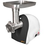 Weston Products Weston Brands Grinder and No.5 Stuffer, White, 82-0301-W